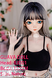 【アニメドール】BJD01ヘッド＆153cm Eカップ ロり系 ビニールヘッド+TPEボディ 【ジョイントはM16タイプ、他社のドールと交換可】Guava doll