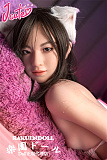 【 シリコンヘッド＋TPEボディー!!】萌咲（もえ）ヘッド（植毛タイプ） ＆ 137cm バスト平 ロり系 LL団 フルシリコンドール 可愛い女の子  J cute