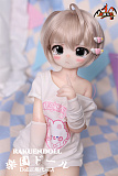 【アニメドール】3.5kg ミニドール 65cm 比奈ちゃん ソフトビニール製頭部 シリコン製 ボディ 宣伝画像と同じ制服も付属 Mozudoll