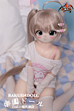 【アニメドール】3.5kg ミニドール 65cm 比奈ちゃん ソフトビニール製頭部 シリコン製 ボディ 宣伝画像と同じ制服も付属 Mozudoll