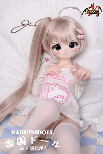 【アニメドール】3.5kg ミニドール 65cm 比奈ちゃん ソフトビニール製頭部 シリコン製 ボディ 宣伝画像と同じ制服も付属 Mozudoll