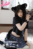 【 シリコンヘッド＋TPEボディー!!】子猫 陽葵（ひまり）ヘッド ＆ 149cm 平ら LL団  シリコンドール 可愛い女の子 小学生  J cute