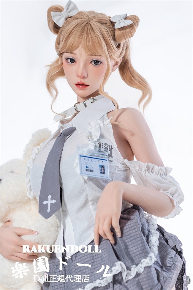 【野良猫】Bezlya Doll フルシリコン製 155cm Eカップ 青棠ヘッド 口開閉機能付き 眉毛と睫毛植毛加工あり 2.2CFシリーズ 可愛い ラブドール