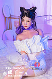 【白猫 猫とネズミコス】蔷薇（qiangwei）2.0ヘッド&168cm Eカップ 宣材写真はBJDメイクボディー素材選択可 大人の女性らしさ 等身大リアルラブドール SHEDOLL