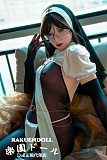 【お嬢様】S37ヘッド＆162cm Minus Aカップ 塗装加工あり 眉毛と睫毛植毛加工あり フルシリコン製ラブドール irontechdoll