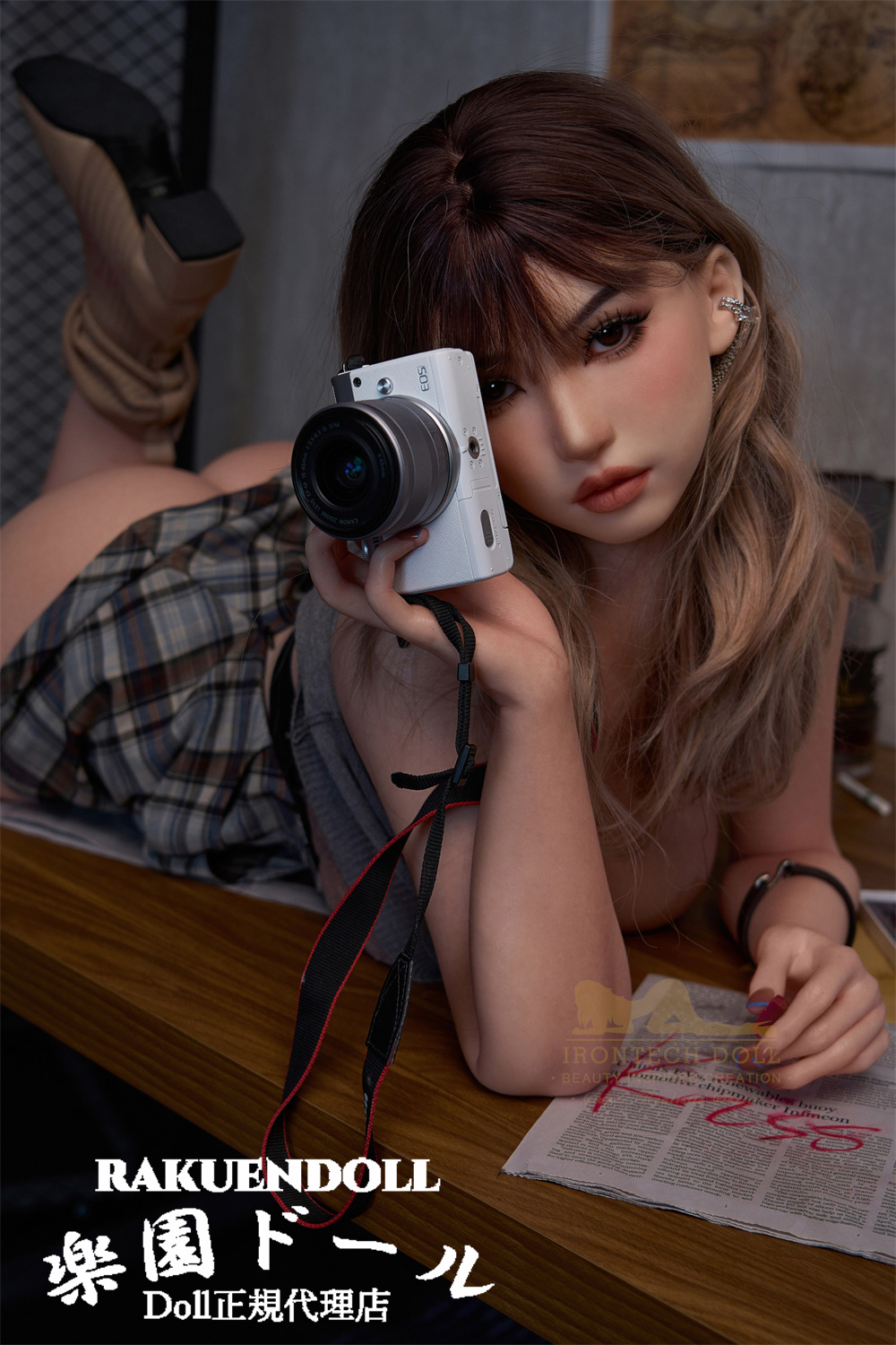 S20ヘッド & 162cm Iカップ 等身大フルシリコン製ラブドール 肥満 巨乳 iron