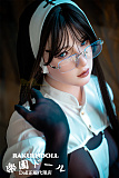 【お嬢様】S37ヘッド＆162cm Minus Aカップ 塗装加工あり 眉毛と睫毛植毛加工あり フルシリコン製ラブドール irontechdoll