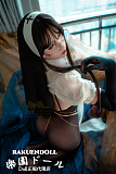 【お嬢様】S37ヘッド＆162cm Minus Aカップ 塗装加工あり 眉毛と睫毛植毛加工あり フルシリコン製ラブドール irontechdoll