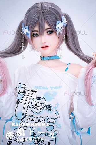 【ロリタイプ】161cm Eカップ &  杨枝甘露-J040ヘッド 巨乳 フルシリコン製 ギャル系ラブドール 高級シリコン頭部 ダッチワイフ FUDOLL