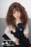 【小柄ロリ系】 A144ヘッド ＆ 142cm 平らボディ tpe製ラブドール 宣材写真はリアルメイク塗装加工あり axbdoll