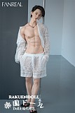 Fanreal doll 男性ラブドール！Kevinヘッド＆173cm 35kg 一体式ペニス 筋肉タイプ リアルメイク付き フルシリコンラブドール
