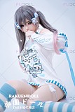 【ロリタイプ】161cm Eカップ &  杨枝甘露-J040ヘッド 巨乳 フルシリコン製 ギャル系ラブドール 高級シリコン頭部 ダッチワイフ FUDOLL
