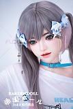 【ロリタイプ】161cm Eカップ &  杨枝甘露-J040ヘッド 巨乳 フルシリコン製 ギャル系ラブドール 高級シリコン頭部 ダッチワイフ FUDOLL