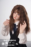 【小柄ロリ系】 A144ヘッド ＆ 142cm 平らボディ tpe製ラブドール 宣材写真はリアルメイク塗装加工あり axbdoll