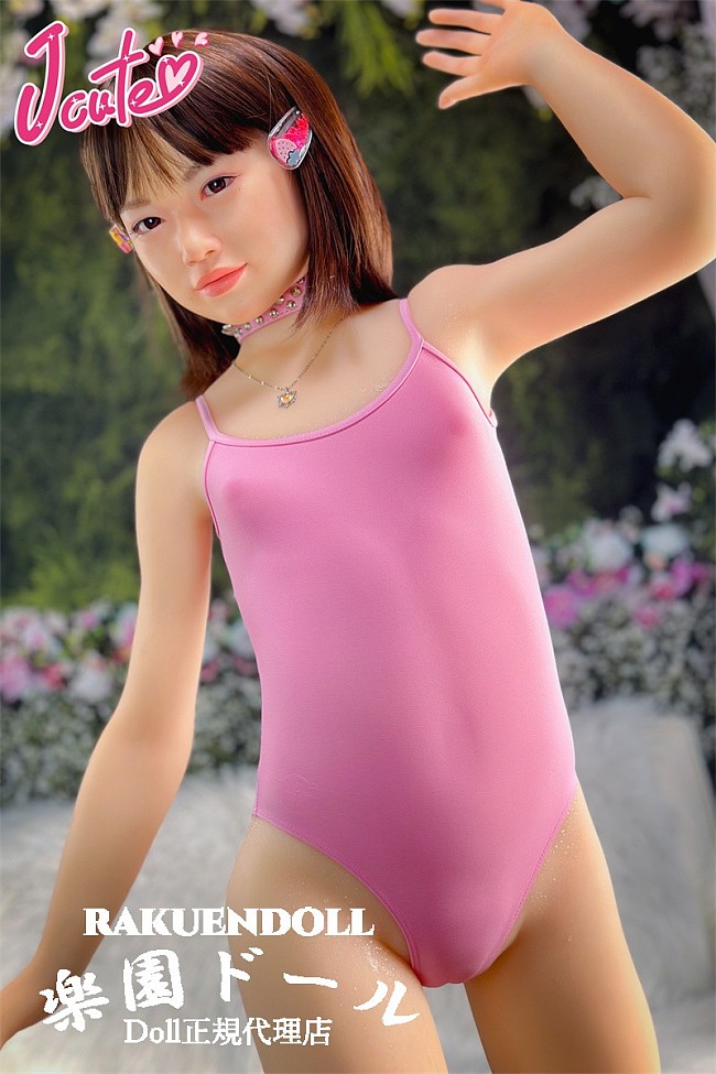【シリコンヘッド＋TPEボディー】唯（ゆい）ヘッド ＆ 133cmバスト平 バレエ娘 安い ロリータ  LL団 ロり系 可愛い女の子  J cute