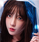 【新作】#青棠（qingtang）ヘッド&168cm Fカップ  メイク① コラボ フルシリコン製 2.2Uシリーズ 口開閉機能付き 眉毛と睫毛植毛加工あり お姉さんタイプ セクシー  ラブドール  Bezlya Doll（Missdoll）