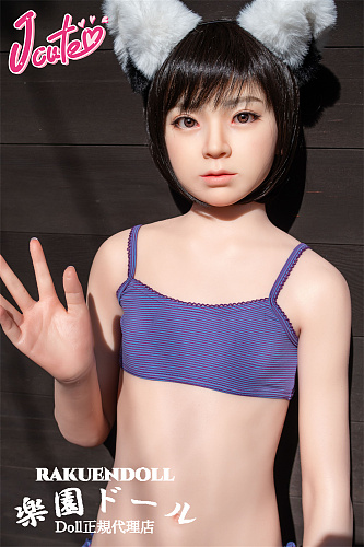 【ロり系】羽純ヘッド＆ 137cm バスト平 LL団 紫の娘 フルシリコンドール 可愛い女の子  J cute