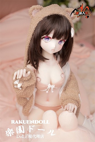 【即納・国内発送・送料無料】萌芽（Maiya）ちゃん 85cm バスト大  可愛い子 ソフトビニール製頭部 TPE製ボディ ミニラブドール 宣伝画像と同じ制服も付属 Mozudoll