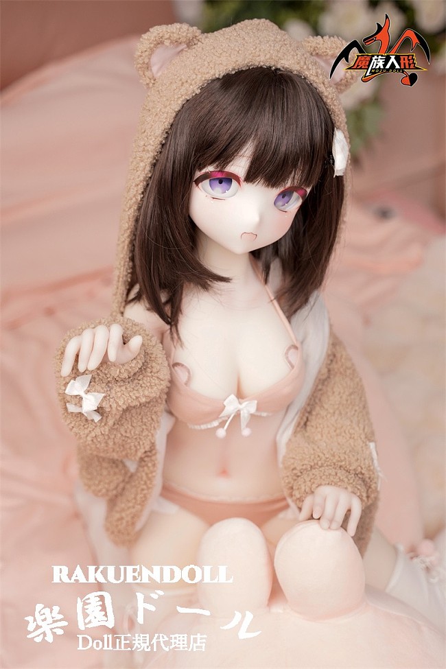 【即納・国内発送・送料無料】萌芽（Maiya）ちゃん 85cm バスト大  可愛い子 ソフトビニール製頭部 TPE製ボディ ミニラブドール 宣伝画像と同じ制服も付属 Mozudoll