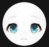 【即納・国内発送・送料無料】115cm  黄豆ちゃん 漫画 ソフトビニール製頭部 TPE製ボディ 肌色＆眼球色＆メイク＆ウィッグ＆衣装は宣材写真と同じ Mozudoll