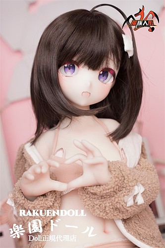 【即納・国内発送・送料無料】萌芽（Maiya）ちゃん 85cm バスト大  可愛い子 ソフトビニール製頭部 TPE製ボディ ミニラブドール 宣伝画像と同じ制服も付属 Mozudoll