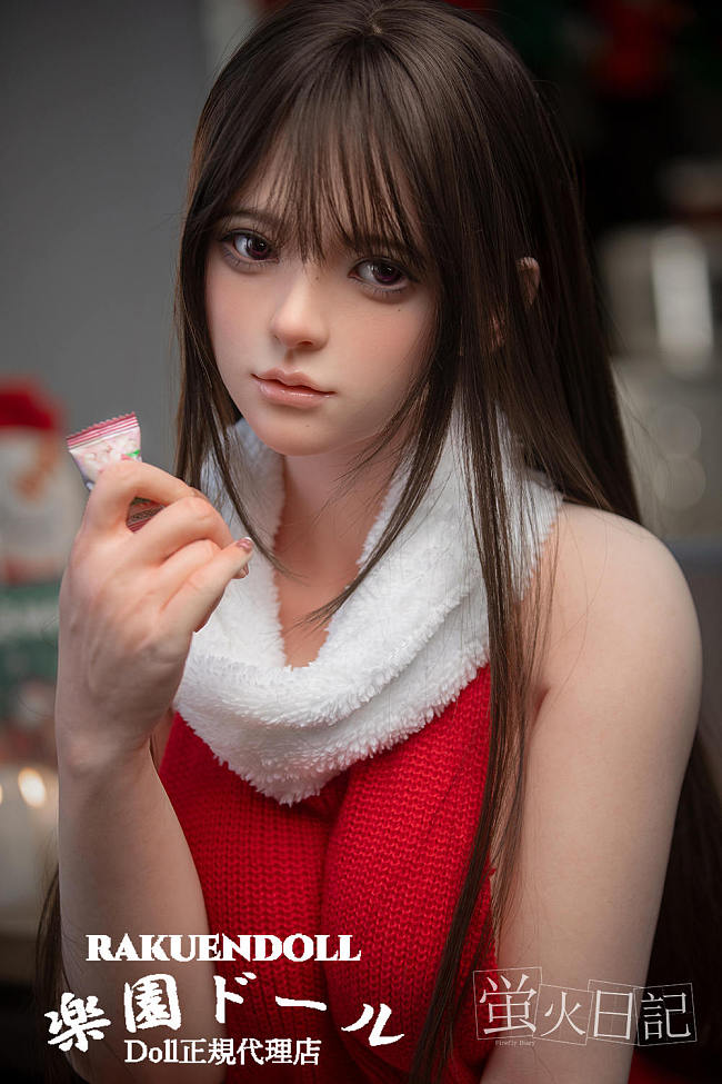 蛍火日記  琉璃（Liuli）ヘッド 159cm Eカップ 新メイク④ クリスマス祭り フルシリコン製  リアル塗装加工あり 蛍火ラブドール