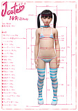 jcute149 ボディサイズ