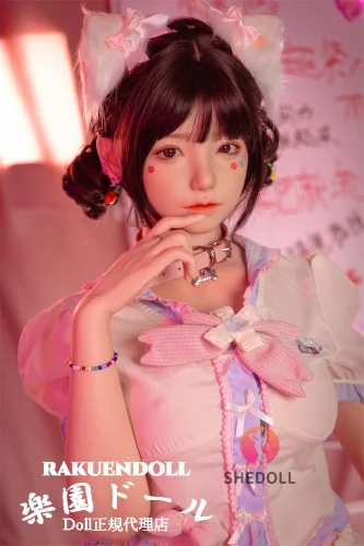 SHEDOLL 芷沅（zhiyuan）ヘッド 33kg 168cm Eカップ メイク①  宣材写真はフルシリコン セックス人形 ロリラブドール