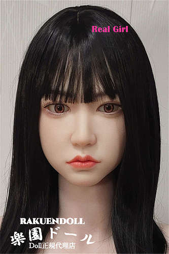Real girl 頭部単体 D2ヘッド単品 口開閉機能付き リアルな口腔構造 軟性シリコン製 頭のみ 職人メイク付き 等身大ラブドール M16ボルト採用 140-170cmのボディに適用