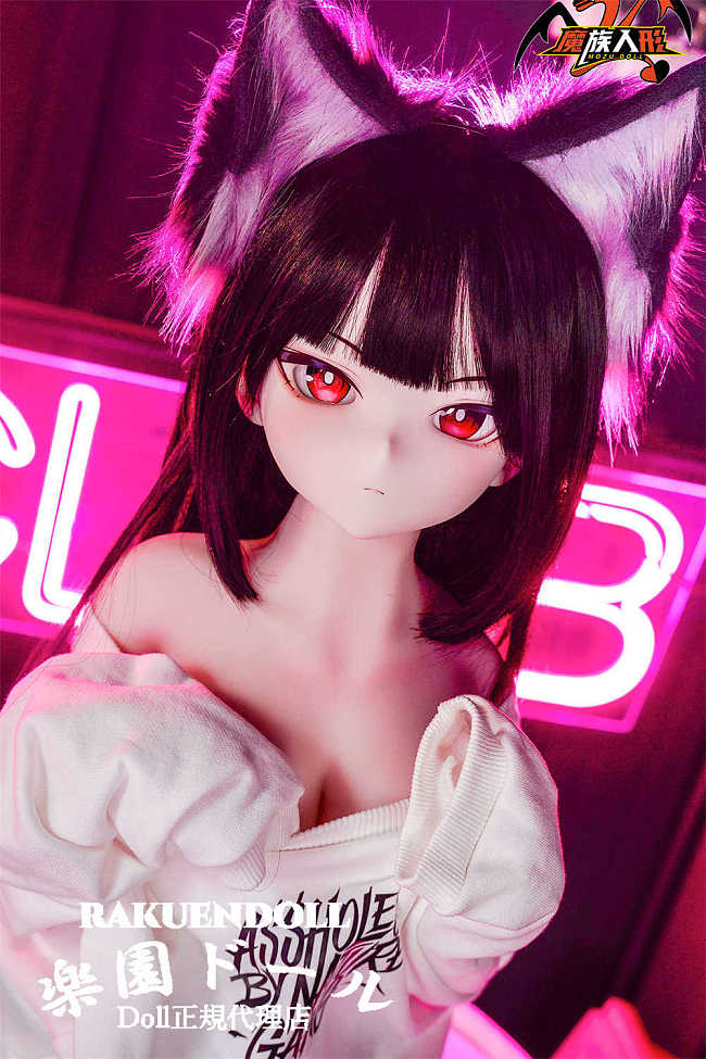 Mozudoll 115cm  Yayaちゃん 可愛いロリ系ダッチワイフ 宣材写真はバスト小 ソフトビニール製頭部 TPE製ボディ 肌色＆眼球色＆メイク＆ウィッグ＆衣装は宣材写真と同じ