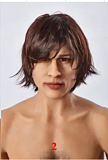 M4ヘッド & 176cmシリコン製 男性ドール ペニス取り外す式 irontechdoll