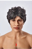 M4ヘッド & 176cmシリコン製 男性ドール ペニス取り外す式 irontechdoll