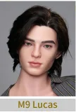 M4ヘッド & 176cmシリコン製 男性ドール ペニス取り外す式 irontechdoll