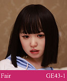 WAXdoll JK風少女 GE43ヘッド 154cm Aカップ ロりタイプ 中学生 シリコンドール 等身大リアルドール