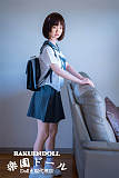 WAXdoll JK風少女 GE43ヘッド 154cm Aカップ ロりタイプ 中学生 シリコンドール 等身大リアルドール