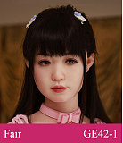 WAXdoll 縛れた少女 GE43ヘッド 154cm Aカップ ロりタイプ 中学生 シリコンドール 等身大リアルドール