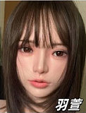 YUEdoll かわいいお嬢様 Y4 羽萱（Yuxuan）ヘッド 158cm Fカップ シームレス ラブドール フルシリコン製  巨乳ダッチワイフ