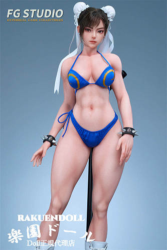 Mini Doll 『FG-003』春麗（チュンリー）コスプレ Man You 1/3 60cm 2.57kg 衣装2種：水着＋戦闘服 ミニドール シリコンドール セクシー可能