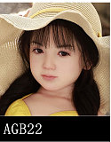 GB58ヘッド ＆ 100cm 平ら シリコン頭部+TPEボディ 宣材写真がリアルメイク付き axbdoll
