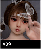 A09ヘッド ＆ 100cm 平ら TPEボディ+TPEヘッド  宣材写真がリアルメイク付き axbdoll