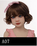 A09ヘッド ＆ 100cm 平ら TPEボディ+TPEヘッド  宣材写真がリアルメイク付き axbdoll