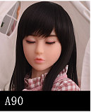 A09ヘッド ＆ 100cm 平ら TPEボディ+TPEヘッド  宣材写真がリアルメイク付き axbdoll