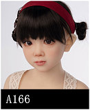 A09ヘッド ＆ 100cm 平ら TPEボディ+TPEヘッド  宣材写真がリアルメイク付き axbdoll