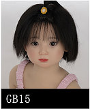 GB58ヘッド ＆ 100cm 平ら シリコン頭部+TPEボディ 宣材写真がリアルメイク付き axbdoll