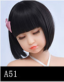 A09ヘッド ＆ 100cm 平ら TPEボディ+TPEヘッド  宣材写真がリアルメイク付き axbdoll