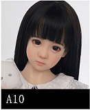 A09ヘッド ＆ 100cm 平ら TPEボディ+TPEヘッド  宣材写真がリアルメイク付き axbdoll