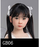 GB58ヘッド ＆ 100cm 平ら シリコン頭部+TPEボディ 宣材写真がリアルメイク付き axbdoll