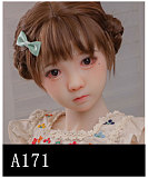 A09ヘッド ＆ 100cm 平ら TPEボディ+TPEヘッド  宣材写真がリアルメイク付き axbdoll