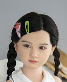 シリコンヘッド＆tpeボディ GB02ヘッド ＆ 110cm 平らボディ axbdoll  宣材写真がリアルメイク付き