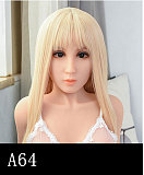 【小柄ロリ系】 A144ヘッド ＆ 142cm 平らボディ tpe製ラブドール 宣材写真はリアルメイク塗装加工あり axbdoll